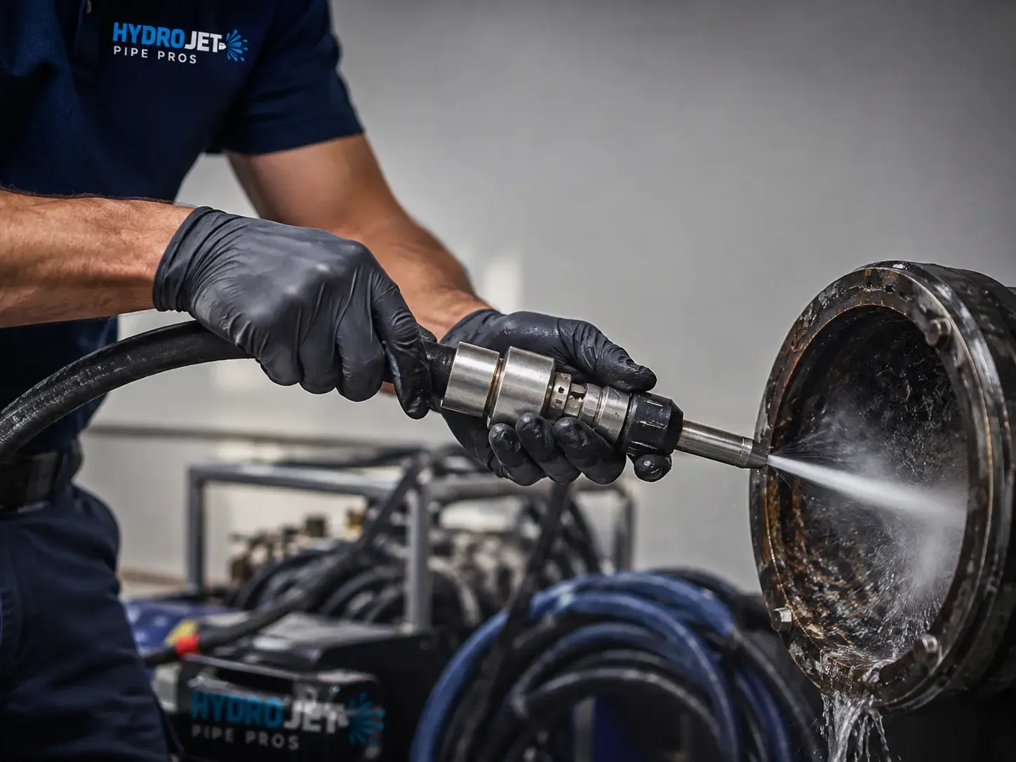Hydro Jet Pipe Descaling in Omaha, TX